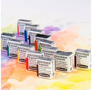 Aquarelle Fine AKADEMIE Demi-Godet | Schmincke | Couleur Aquarelle