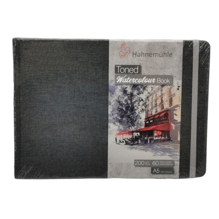 Hahnemuhle - Carnet Aquarelle Carré Toned Gris
