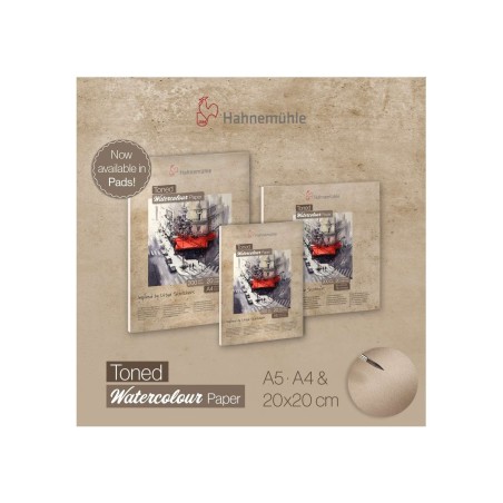 Hahnemühle - Boc Aquarelle Toned Watercolour Paper Beige - 200g/m2